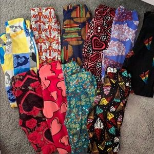 LuLaRoe tween leggings 10 pairs!